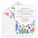 Watercolor Botanicals Invitations Image 5 of 6