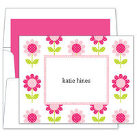 Big Pink Daisy Folded Notes Cards