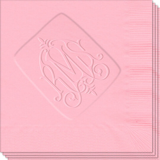 Whitlock Embossed Beverage Napkins