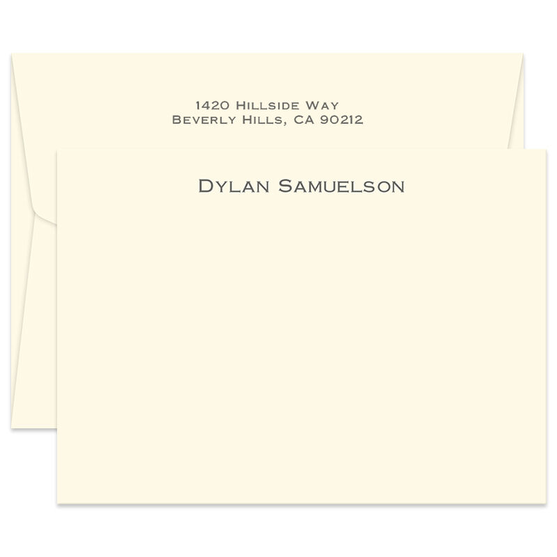 300 Piece Embossed Stationery Set Personalized Stationary 