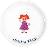Design Your Own Kid's Pottery 8 inch Plate
