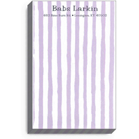 Lavender Stripe Notepads