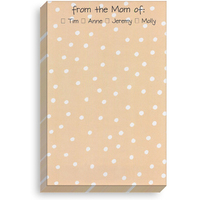 Big Dot Khaki Mommy Notepads