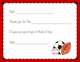 Sports Fan Fill In Thank You Notes Image 1 of 2