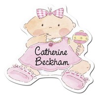 Baby Girl Gift Stickers