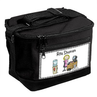 Stick Figure Office Large Lunch Bag