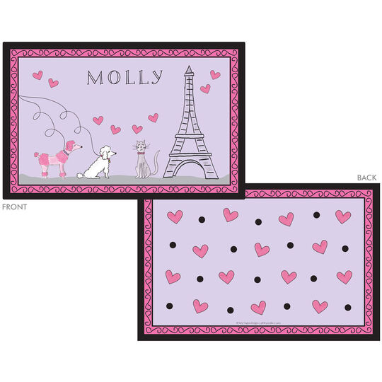 personalized poodles in paris