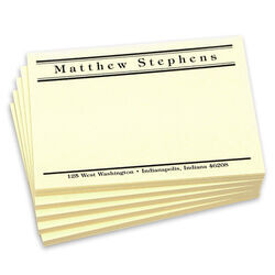 post it notes with names