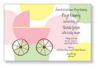 Carriage Girl Invitations
