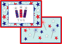 Firecrackers Laminated Placemat