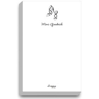 Black Strappy Shoes Notepads