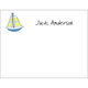 Sailboat Flat Note Cards Image 3 of 5
