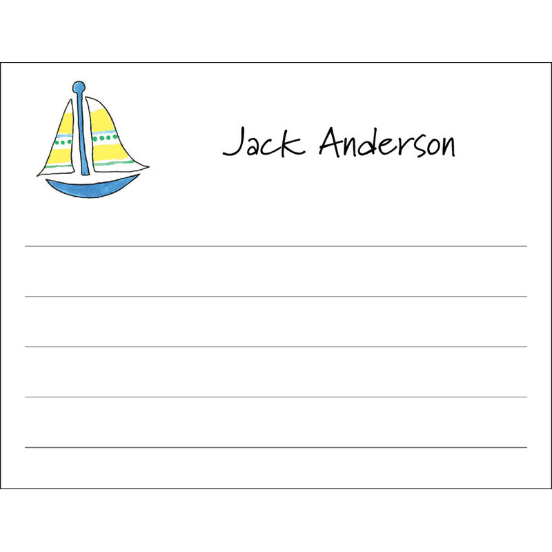 Sailboat Flat Note Cards