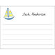 Sailboat Flat Note Cards Image 5 of 5