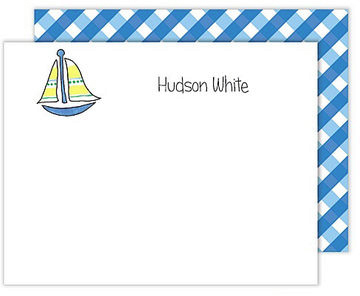 Sailboat Flat Note Cards