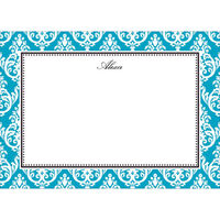 Madison Teal Flat Note Cards