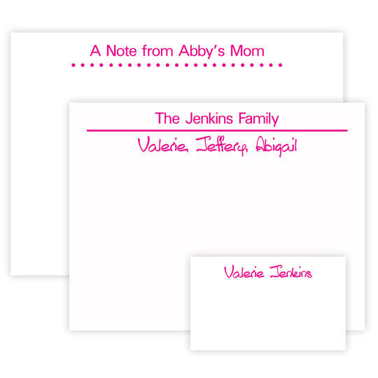 Modern Dot Ensemble - Raised Ink