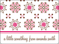 Pretty Pattern Large Gift Stickers