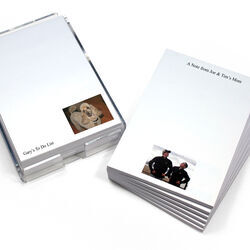 Your Full-Color Photo or Logo on a 4x6 Post-it® Notes