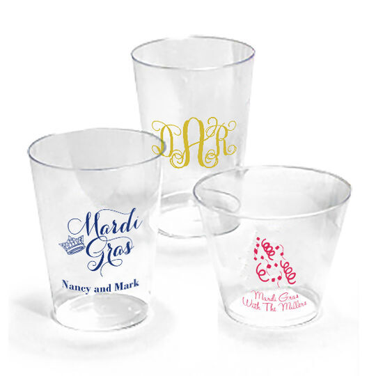 Personalized Clear Plastic Cups for All Occasions