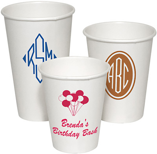 Personalized Design Your Own Paper Coffee Cups