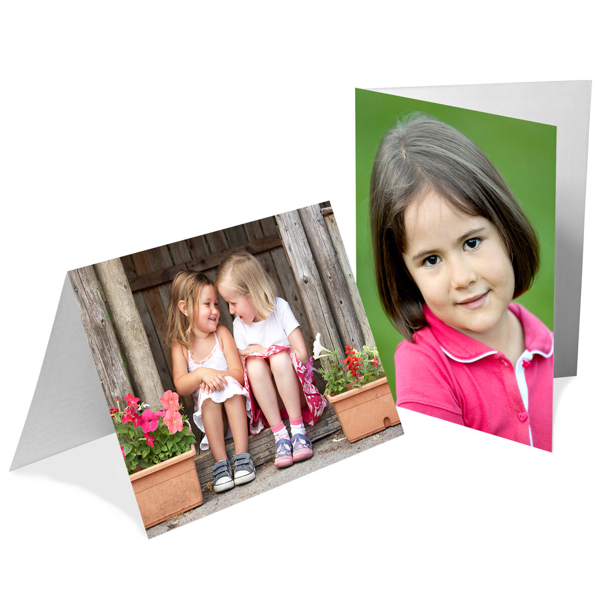 Custom Folded Note Cards with Your Photo