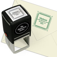Nielson Square Design Self-Inking Stamper