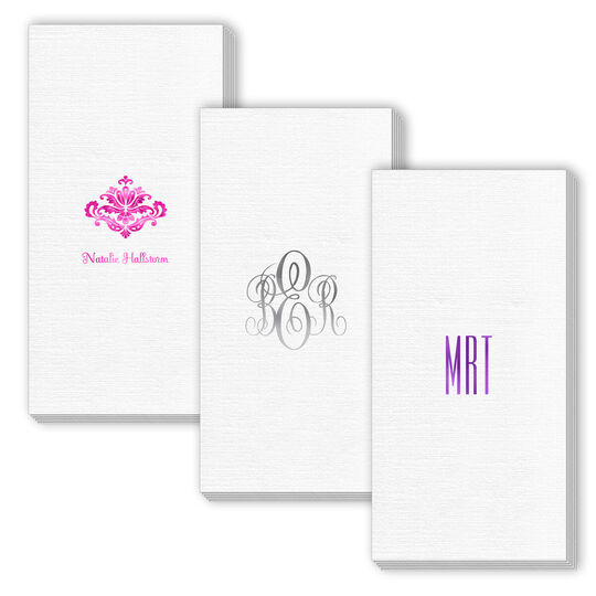 Monogrammed Luxury White Bath Towel Set - Ginny Marie's