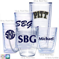 University of Pittsburgh Personalized Tumblers