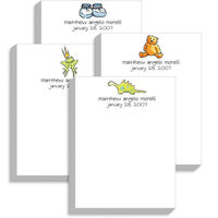 Baby Boy Notepad Collection