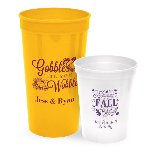 Design Your Own Stadium Cups