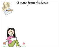 Rebecca Flat Note Cards