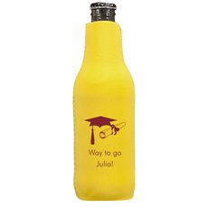 Mortar Board & Diploma Bottle Huggers