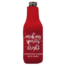 Making Spirits Bright Bottle Huggers