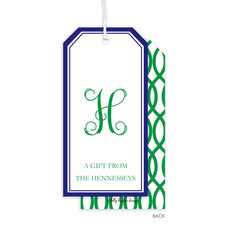 Green Garden Gate Large Hanging Gift Tags