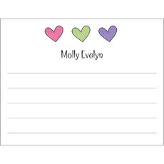 Hearts are Wild Flat Note Cards