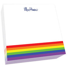 Rainbow Memo Square Sheets - REFILL ONLY