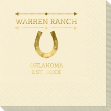 Horseshoe Napkins