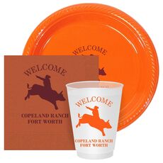 Bull Rider Silhouette