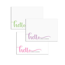 Hello 4x3 Post-it® Notes