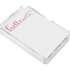 Pastel Hello 4x6 Post-it® Notes