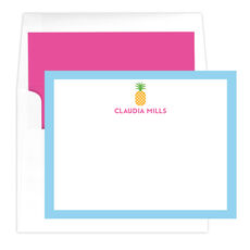 Pineapple Flat Note Cards