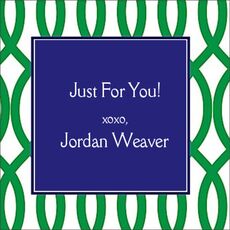 Garden Gate Square Gift Stickers