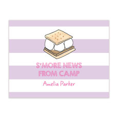 S'more News Camp Flat Postcards