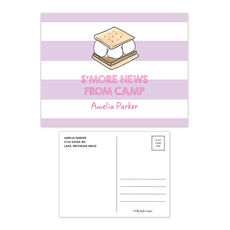 S'more News Camp Flat Postcards