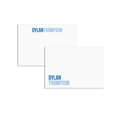 Modern Two Tone 4x3 Post-it® Notes