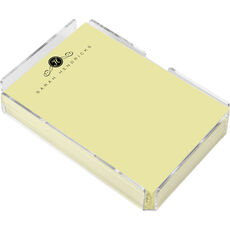 Scroll Initial 4x6 Post-it® Notes