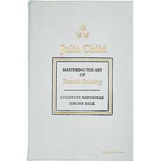 Mastering the Art of French Cooking Personalized Leather Book