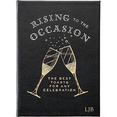 Rising To The Occasion Personalized Leather Book