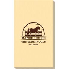 Horse Ranch House Linen Like Guest Towels